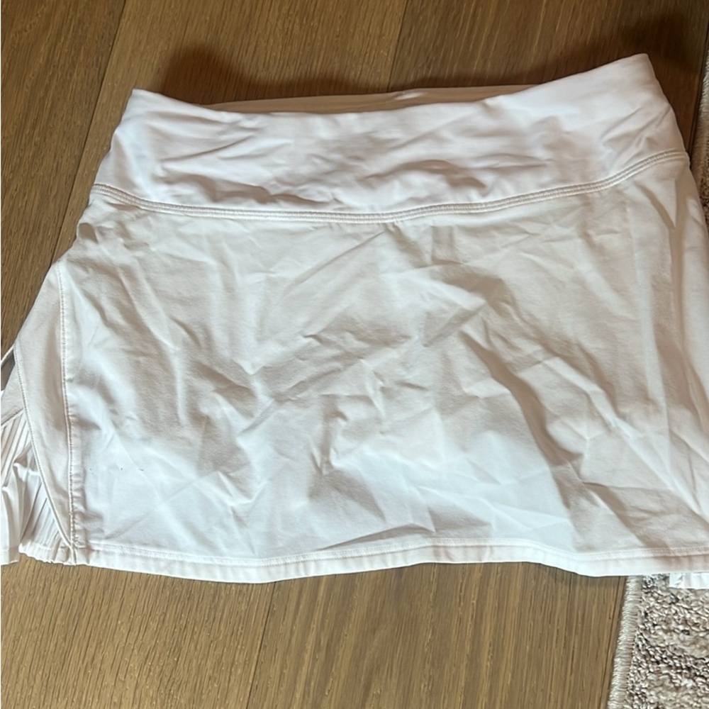 White Lululemon Athletic Skirt